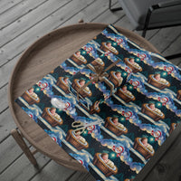 Santa Baby Jesus Wrapping Paper, Nativity Scene Wrapping Paper, Religious Christmas Gift Wrap, Christian Holiday Wrapping Paper