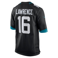Jacksonville Jaguars Trevor Lawrence Black Alternate Game Jersey