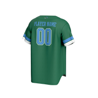 Tulane Green Wave NIL Pick-A-Player Lightweight Baseball Jersey - Green