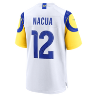 Los Angeles Rams Puka Nacua White White Game Player Jersey