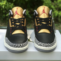 Sneakers, Black Gold Colorway, Lace Up Design, Casual Gift for Sneaker Fans