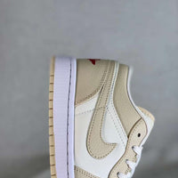 Low Top Sneakers, White Yellow Colorway, Lace Up Design, Casual Gift for Sneaker Fans
