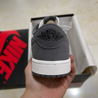Low Top Sneakers, Gray Colorway, Lace Up Design, Casual Gift for Sneaker Fans