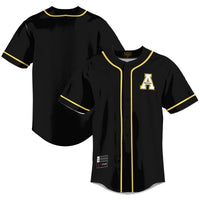Appalachian State Mountaineers Lightweight Baseball Jersey - Gold