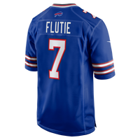 Buffalo Bills Doug Flutie Royal Game Retired Player Jersey