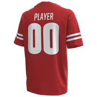 Wisconsin Badgers NIL Pick-A-Player Replica Football Jersey - Red