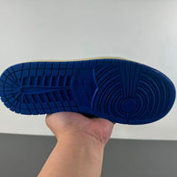 Low Top Sneakers, Blue White Colorway, Lace Up Design, Casual Gift for Sneaker Fans