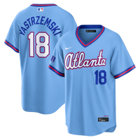Atlanta Braves Mike Yastrzemski Powder Blue 2026 City Connect Stadium Jersey