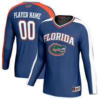 Florida Gators NIL Pick-A-Player Lightweight Collegiate Volleyball Fashion Jersey - Royal