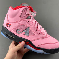 Low Top Sneakers, Pink Colorway, Lace Up Design, Casual Gift for Sneaker Fans