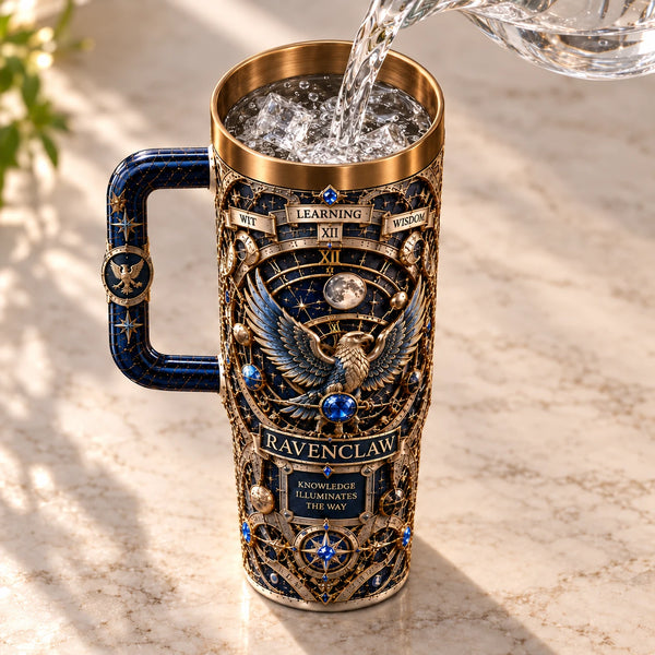 Knowledge Illuminates the Way - Midnight Astronomer Tumbler - main