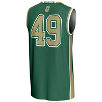 #49 Charlotte 49ers Lightweight Basketball Jersey - Green