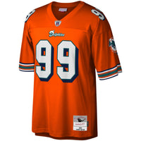 Miami Dolphins Jason Taylor Orange Big & Tall 2004 Retired Player Replica Jersey