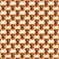 Watercolor Dog Breed Gift Wrap, Rhodesian Ridgeback Wrapping Paper, Festive Hound Christmas Wrapping Paper, Pet Lover Holiday Gift Wrap Roll