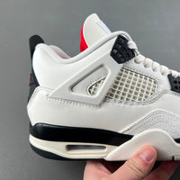 Low Top Sneakers, White Black Gray Red Colorway, Lace Up Design, Casual Gift for Sneaker Fans