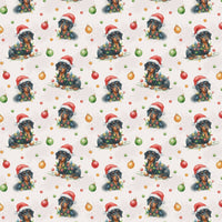 Sausage Dog Wrapping Paper, Dachshund Christmas Wrapping Paper, Festive Weiner Dog Gift Wrap, Dog Lover Wrapping Paper, Adorable Xmas Pet Wrap