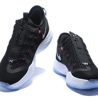 Low Top Sneakers, Black White Colorway, Lace Up Design, Casual Gift for Sneaker Fans