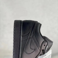 Low Top Sneakers, Black Colorway, Lace Up Design, Casual Gift for Sneaker Fans