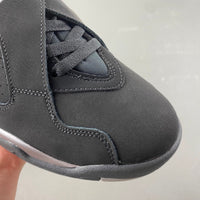 Mid Top Sneakers, Black Silver Colorway, Leather Footwear, Lace Up Design, Casual Gift for Sneaker Fans