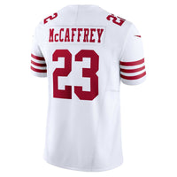 San Francisco 49ers Christian McCaffrey White Limited Jersey