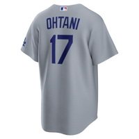 Los Angeles Dodgers Shohei Ohtani Gray Road Stadium Jersey