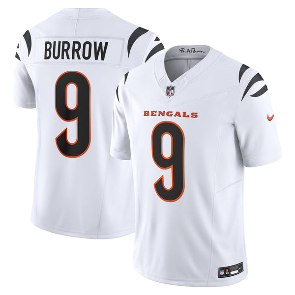 Cincinnati Bengals Joe Burrow White Limited Jersey