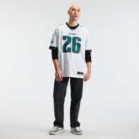 Philadelphia Eagles Saquon Barkley White Game Jersey