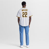 San Diego Padres Mason Miller White Home Replica Jersey