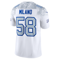 Buffalo Bills Matt Milano White 2025 Rivalries Collection Stitched Limited Jersey