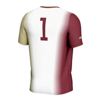 #1 Charleston Cougars Lightweight Soccer Jersey - White