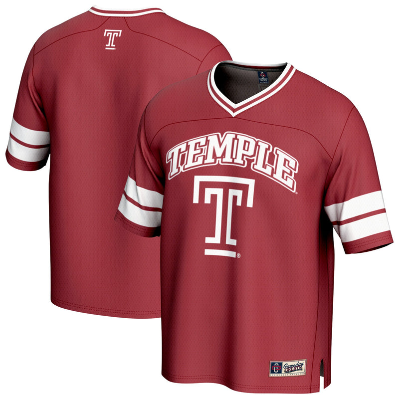 Temple Owls Football Jersey - Red