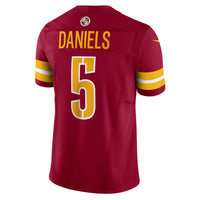 Washington Commanders Jayden Daniels Burgundy Limited Jersey