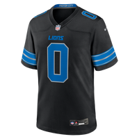 Detroit Lions Jahmyr Gibbs Black 2nd Alternate Game Player Jersey
