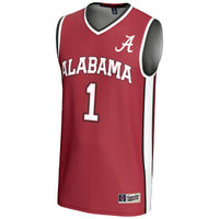 #1 Alabama Crimson Tide Lightweight Basketball Jersey - Crimson
