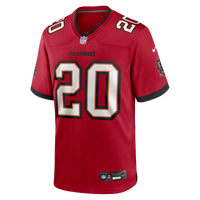 Tampa Bay Buccaneers Ronde Barber Red Game Retired Player Jersey