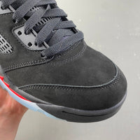 Retro Mid Top Sneakers, Black Red Green Colorway, Glow in the Dark Detail, Halloween Design, Lace Up Design, Casual Gift for Sneaker Fans