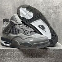 Mid Top Sneakers, Gray Colorway, Lace Up Design, Casual Gift for Sneaker Fans
