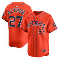 Houston Astros Jose Altuve Orange Alternate Limited Player Jersey
