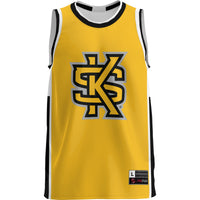 Kennesaw State Owls Lightweight Basketball Jersey - Gold