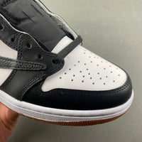 Low Top Sneakers, White Black Red Brown Colorway, Leather Footwear, Reverse Hook Design, Lace Up Design, Casual Gift for Sneaker Fans