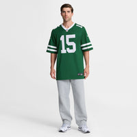 New York Jets Adonai Mitchell Legacy Green Team Game Jersey
