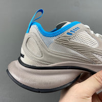 Low Top Sneakers, White Gray Colorway, Lace Up Design, Casual Gift for Sneaker Fans