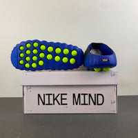 Slides, Blue Black Colorway, Slip On Design, Casual Gift for Shoe Lovers