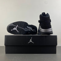 Retro Mid Top Sneakers, Black Colorway, Lace Up Design, Casual Gift for Sneaker Fans