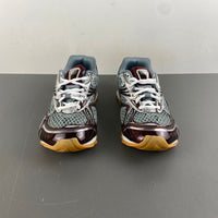 Low Top Sneakers, Gray Black Colorway, Lace Up Design, Casual Gift for Sneaker Fans