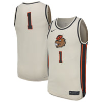 Natural Oregon State Beavers Replica Basketball Jersey