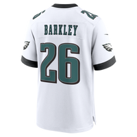 Philadelphia Eagles Saquon Barkley White Game Jersey