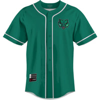 Binghamton Bearcats Lightweight Baseball Jersey - Green
