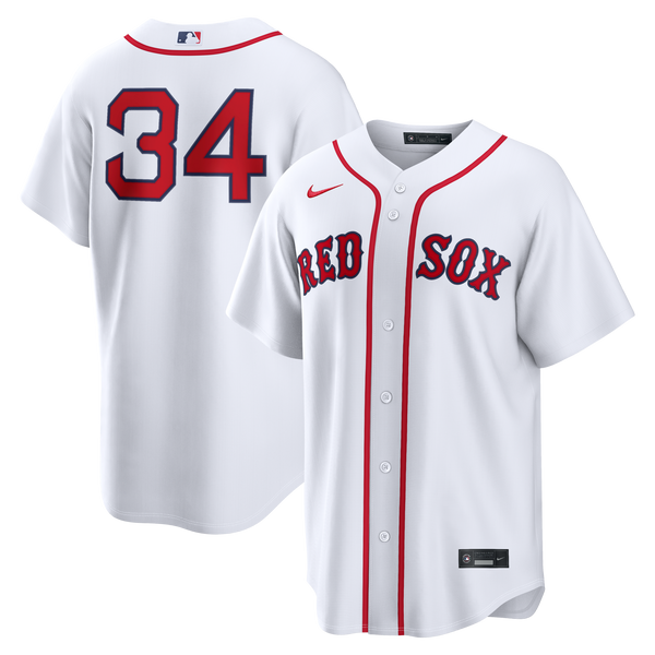 Boston Red Sox David Ortiz White Home Replica Jersey