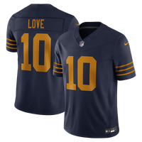 Green Bay Packers Jordan Love Navy Alternate Stitched Limited Jersey